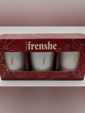 Being Frenshe Reset Candle Trio Gift Set BNIB